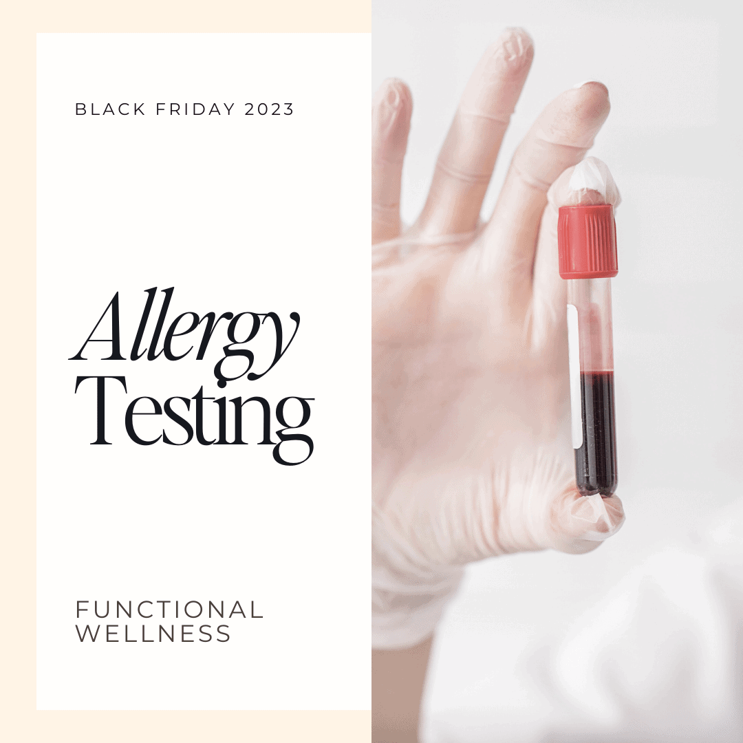 Black Friday - Allergy Testing