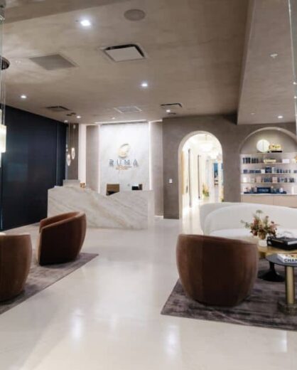 RUMA is a modern, innovative medical spa space