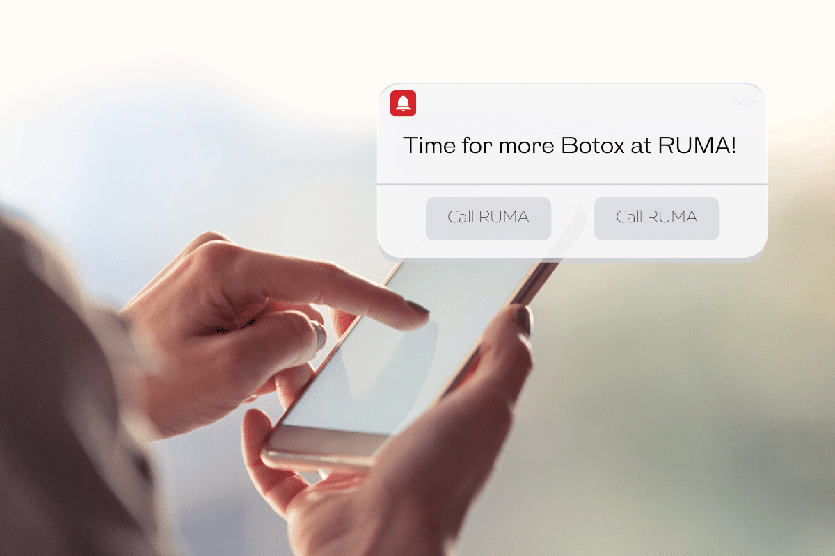 keeping up on your botox | RUMA Aesthetics